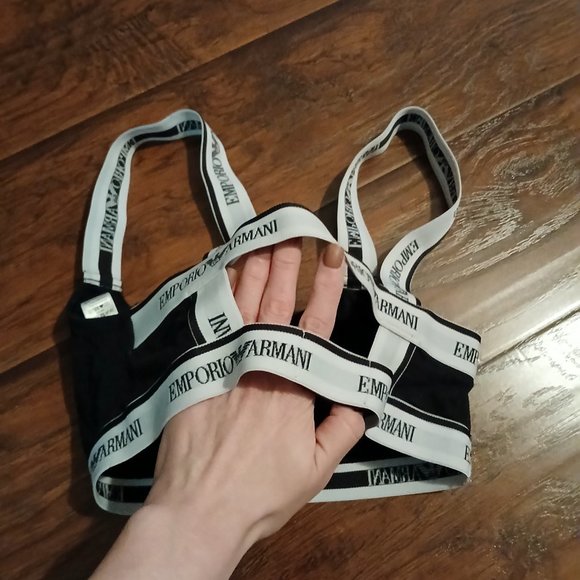 Emporio Armani Visibly Cotton Bralette *never worn* - Picture 4 of 8